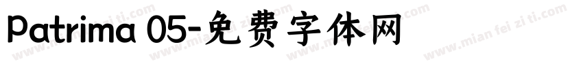 Patrima 05字体转换